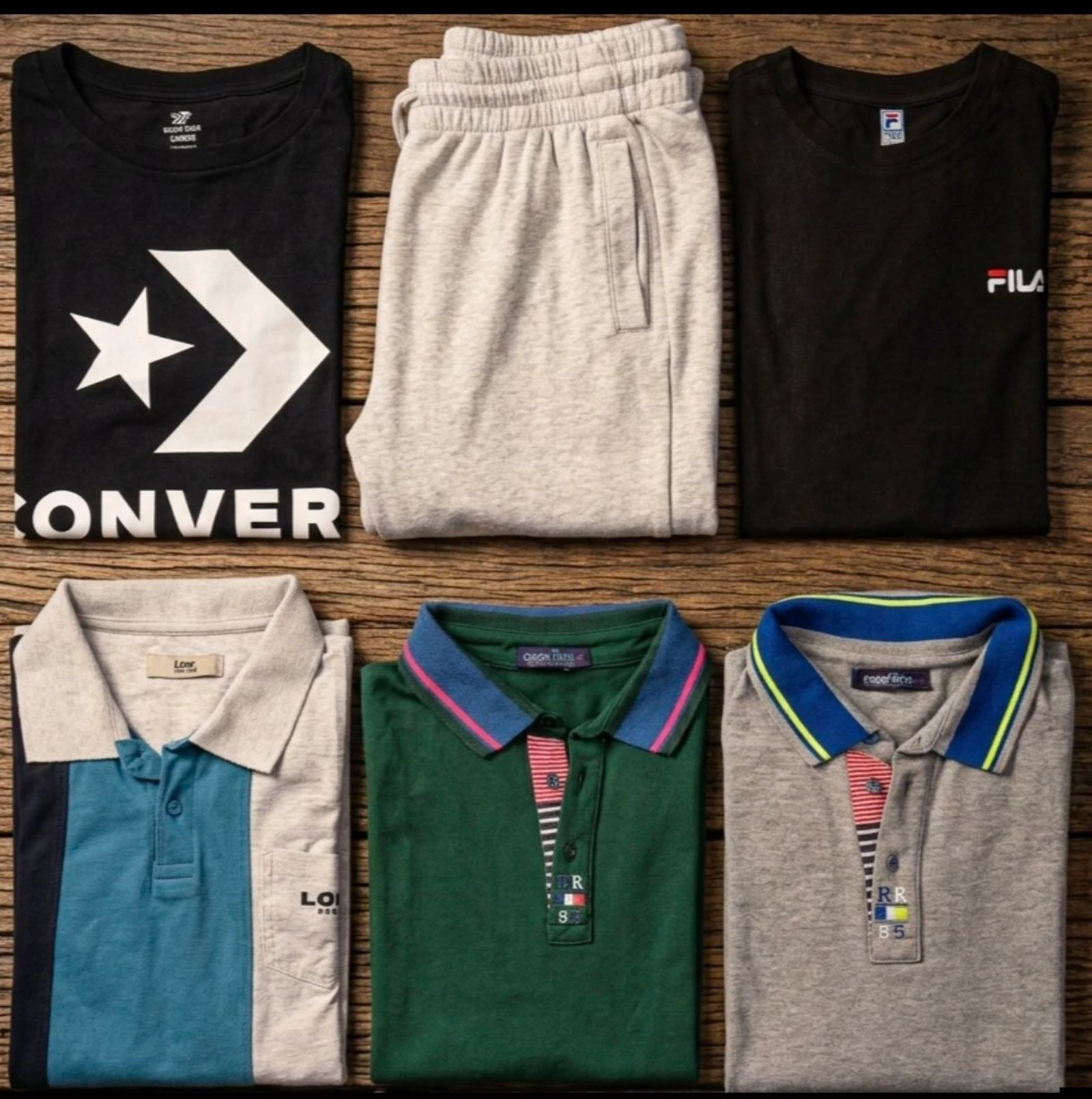Lote verano ,Fila, Converse,Lois...
